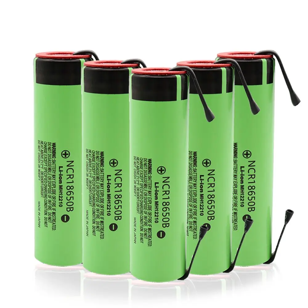 

2023NEW High Quality 1-20PCS NCR18650B 3400mAh Battery 3.7V Rechargeable Li-ion 3.7V18650battery 3400mAh+DIY Nicke+Free Shipping