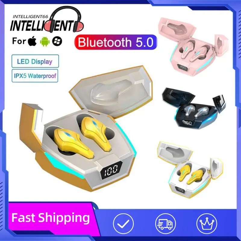 

Wireless HIFI Headset Bluetooth Earphones In-ear Gaming Earphones Noise Reduction Stereo Earbuds Sports Headphones For Xiaomi
