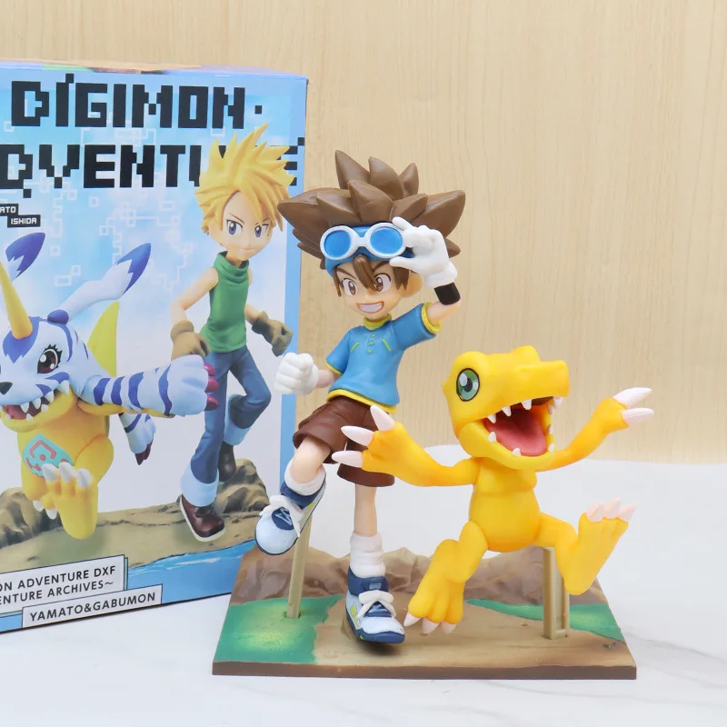 

Аниме Фигурки игрушки для детей Agumon Tailmon фигурки Digimon Gabumon цифровая фотография детский подарок модель куклы Игрушка коллекция