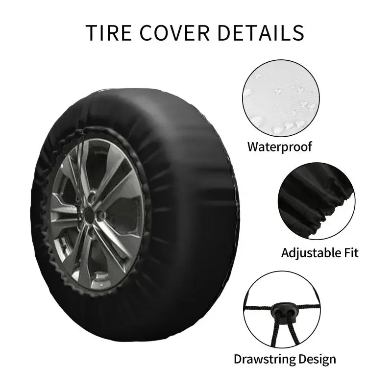 RM 25-01 Tourbillon Adventure Watch Face Compass Запасное колесо Чехол для Toyota RAV4 Prado Jeep RV SUV 14 дюймов 15 16