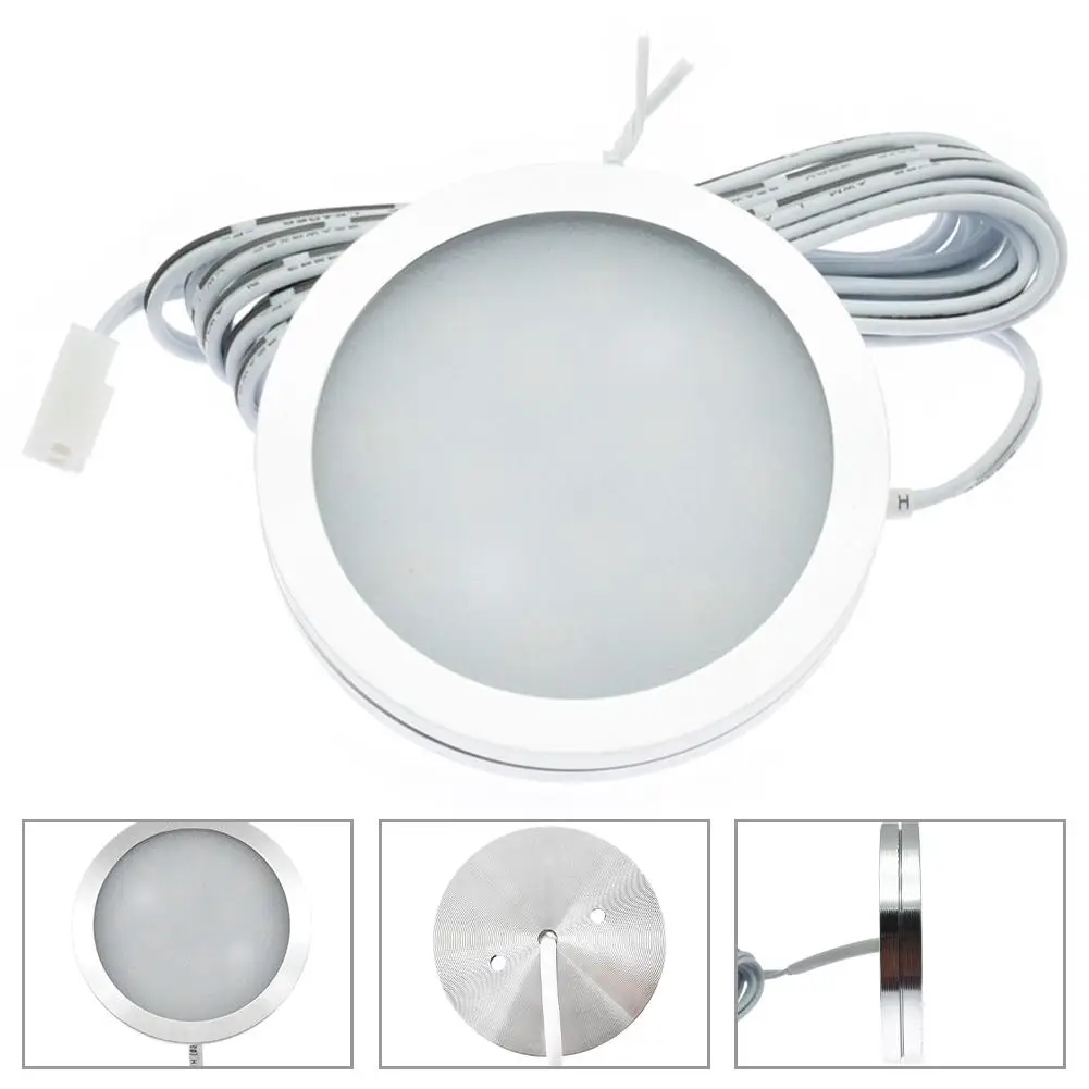

Reading Light RV Roof Light Motor Home Trailer Cargo Boat For RV Fast Recessed Mount Design Pur White/ Warm White