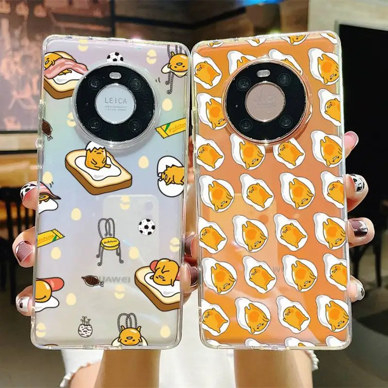 

Cute-G-Gudetamas-Egg Phone Case for Samsung S10 20 22 23 A10 40 for Xiaomi10 Note10 for Huawei P50 20 Honor60 70