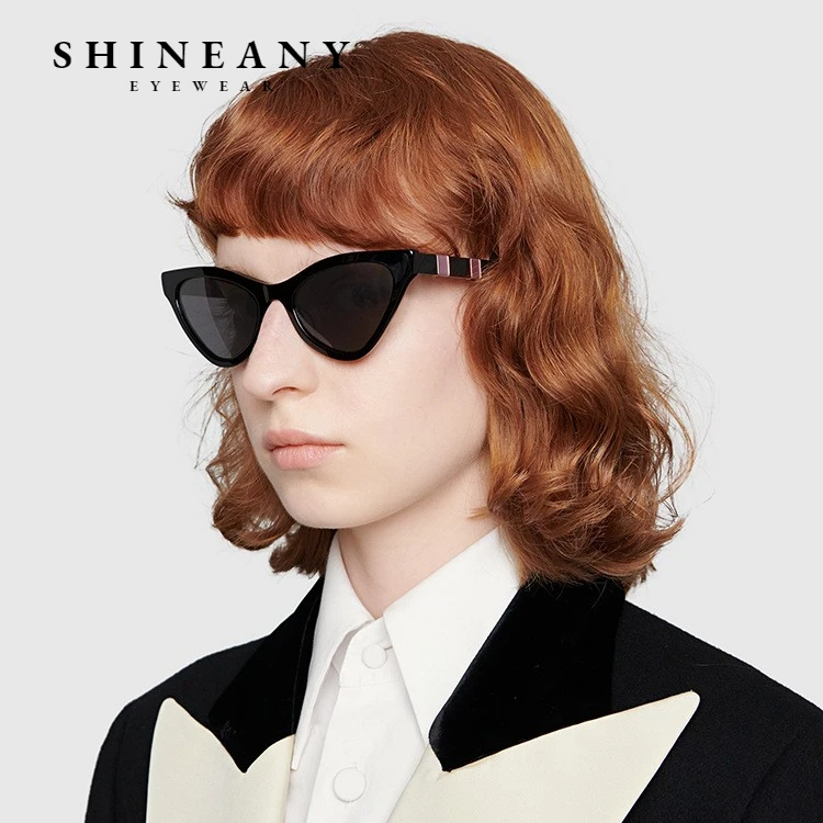 

SHINEANY Brand Sunglasses For Men Vintage Cat Eye Small Frame Sun Glasses Women sunglass Outdoor Driver Trending Eyewear