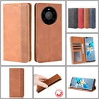 Роскошный кожаный чехол-книжка для телефона HuaWei Mate 40 30 20 20X P50 P40 P30 P20 Lite E Pro Plus, бумажник с отделением для карт, противоударный чехол
