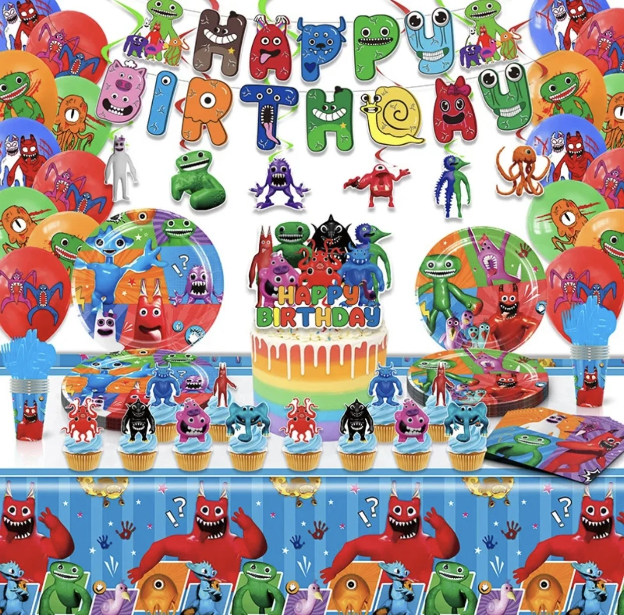 Набор декора для дня рождения Garten of Banban