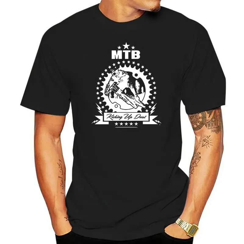 

Camisetas de ciclismo de montaña para hombre, camiseta de manga corta con estampado de kick Up Dust Mtb, regalos de ciclismo