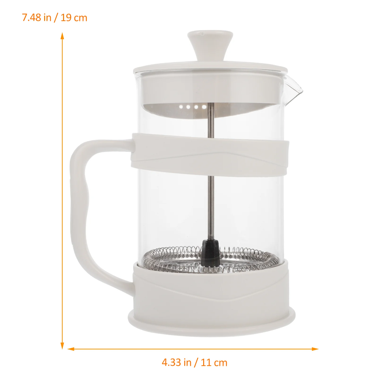 

Coffee Pot Press Maker Espresso Tea Large Filter Cold Beverage Pitcher Brew Hand Manual Travel Kettle Drip Steel Stainless