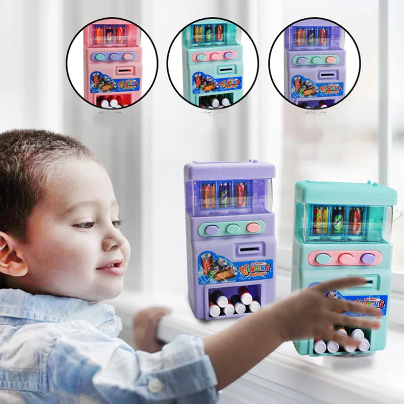Лидер продаж детский мини-автомат для продажи напитков с монетами
