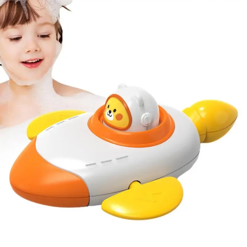 

Игрушки для ванны, Детские космические игрушки в форме ракеты, Игрушки для ванны, Водные Игрушки, Игрушки для ванны, развивающие Забавные игрушки-распылители воды для детей