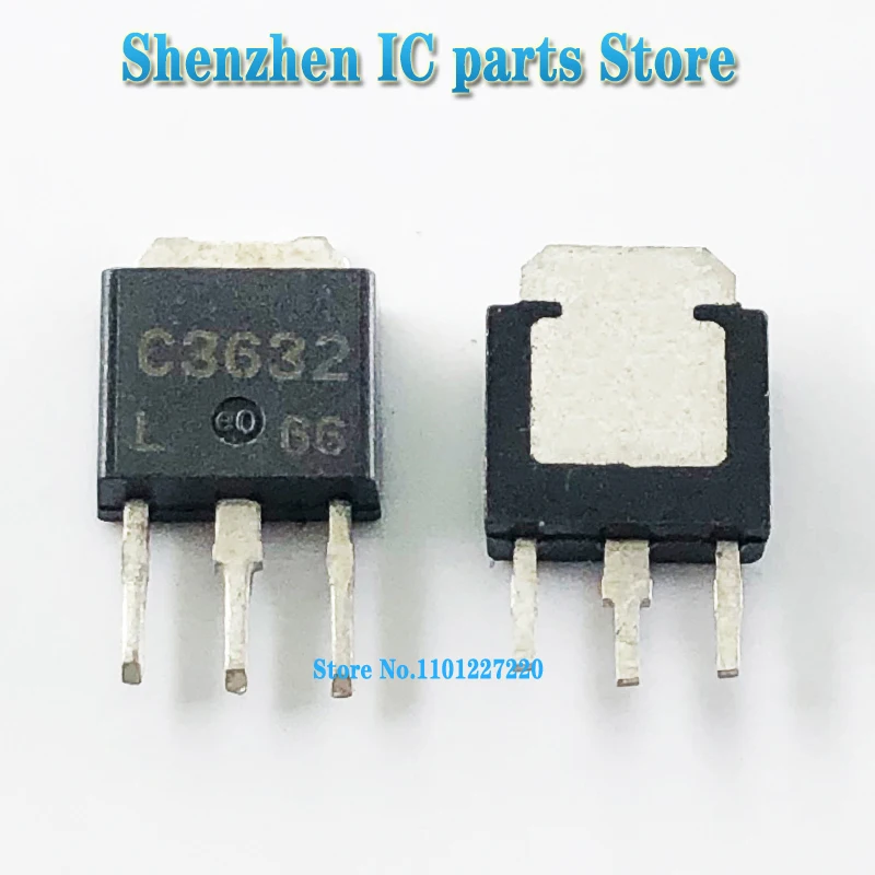 

20 шт./лот 2SC3632 C3632 NPN TO-251 Оригинал аутентичный