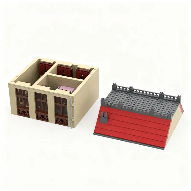 Фото 2091 деталь MOC Модульные здания Альтштадтхаус 