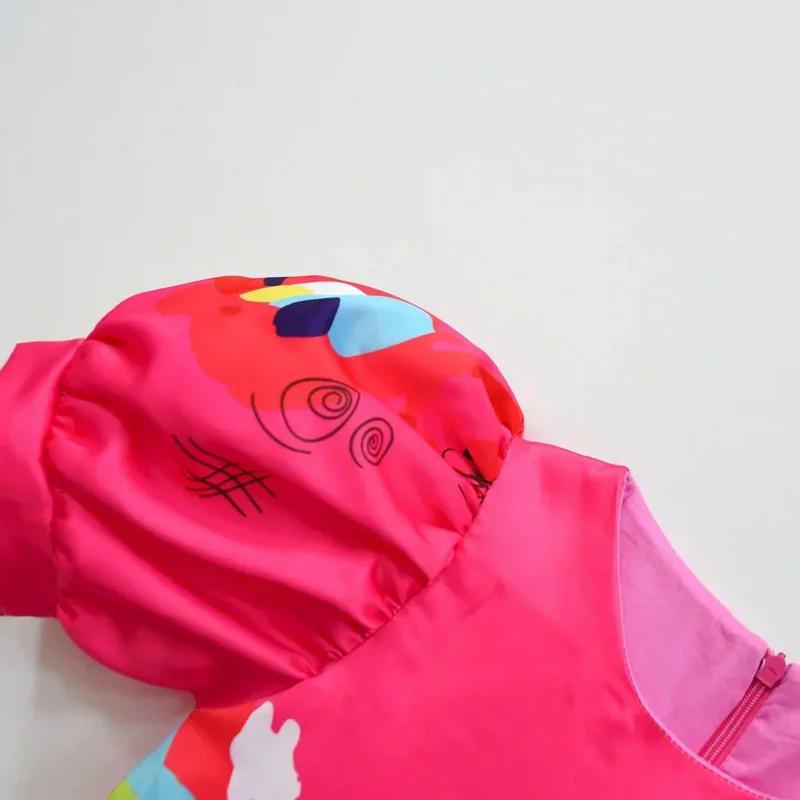 Coslan cossky Barbier cosplay Kate costume children girls dress suits kids Halloween party