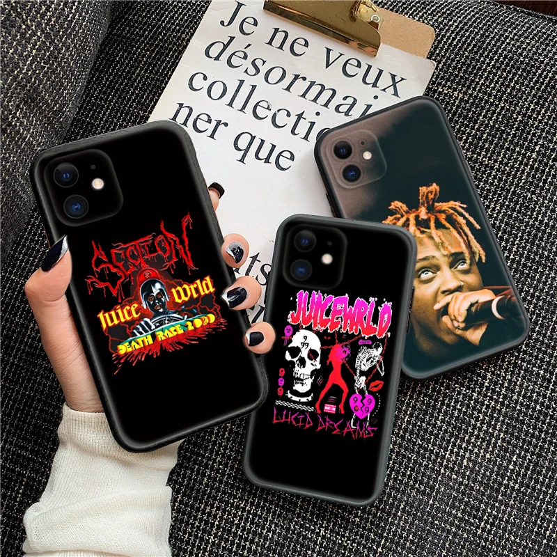 Мягкий чехол D15 Juice WRLD Death Race для Xiaomi Mi A1 A2 A3 9T Pro Poco F1 F2 F3 GT M2 M3 M4 M5 C40 X2 X3 NFC X4 pro