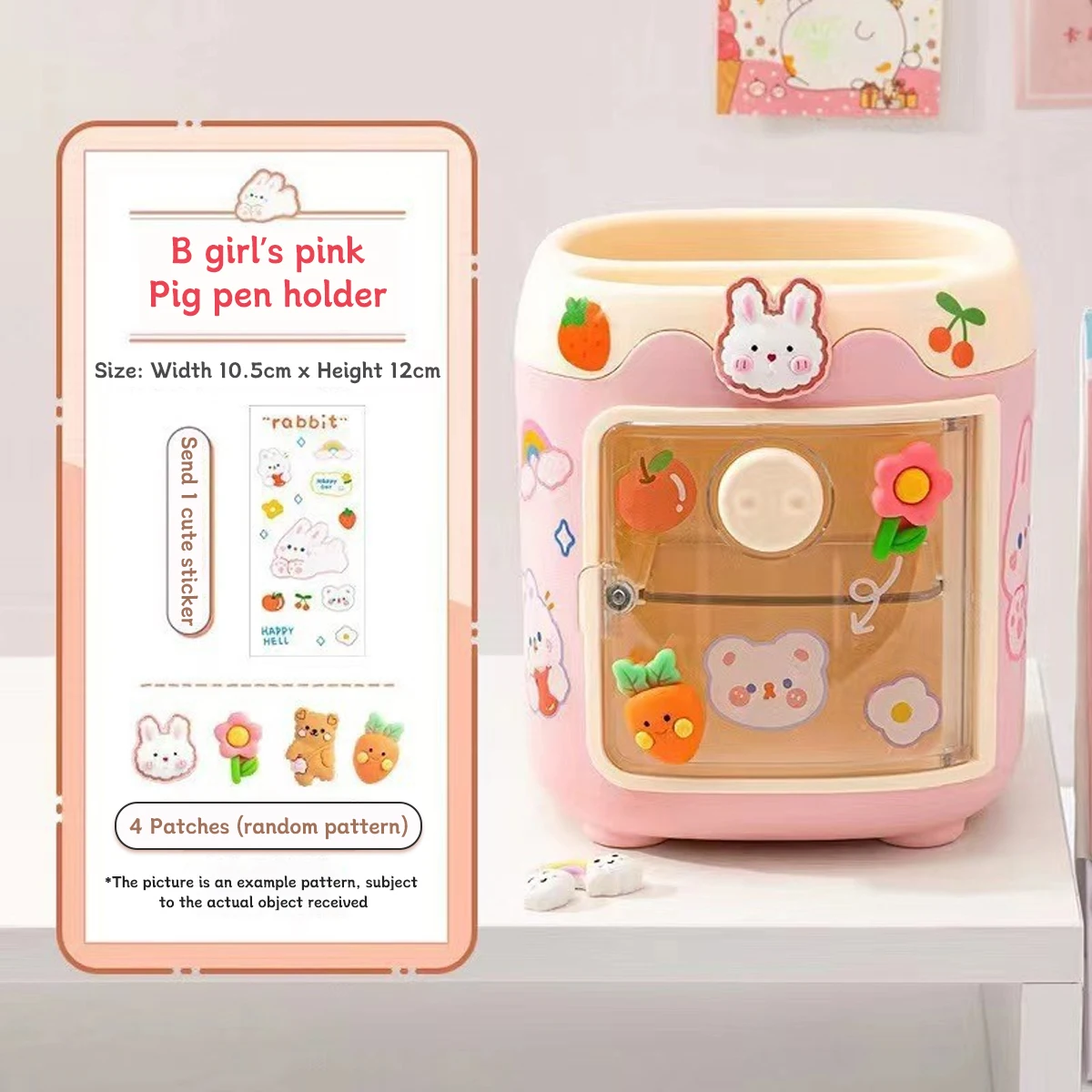 

Креативный Держатель Для Ручек В Скандинавском Стиле С Несколькими Сетками, Милый Мультяшный Персонаж