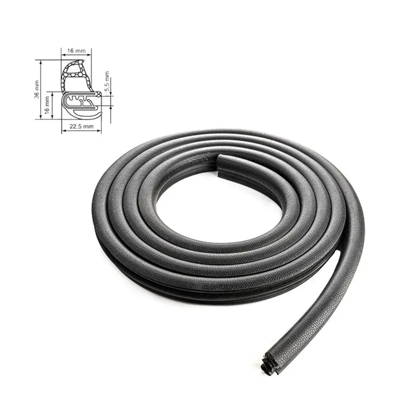 Фото ABXN - Уплотнительная резиновая лента для задней сдвижной двери RAM PROMASTER RAPID 1.4L L4 2018-2021, артикулы 68226113AB, 68226111AA, 68226112AB №4