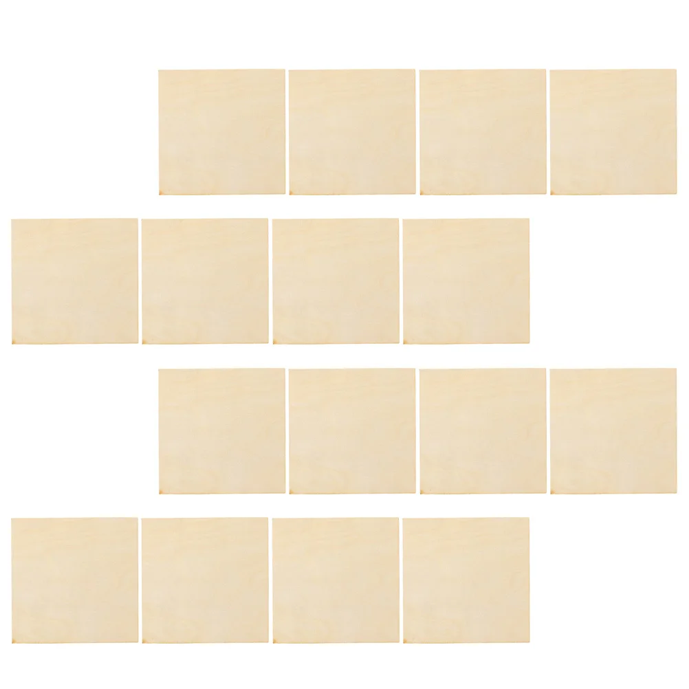 

Wood Wooden Unfinished Squares Square Blank Tiles Slices Crafts Cutoutscoasters Pieces Cutout Boards Tags Natural Graffiti Chips