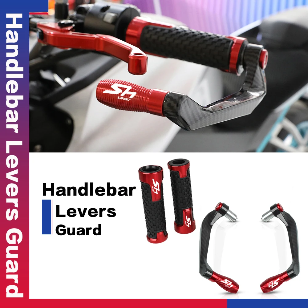 

2023 New Motorcycle Aluminium Accessories Handlebar Grips & Levers Guard Protector FOR HONDA SH125i SH 125i SH125 i 2014-2019