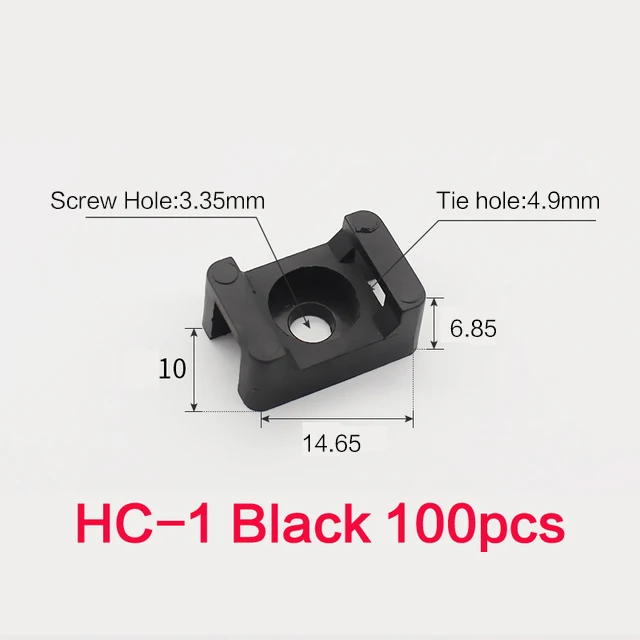 

Крепление для кабеля пластиковое HC-1 HC-2 HC-4