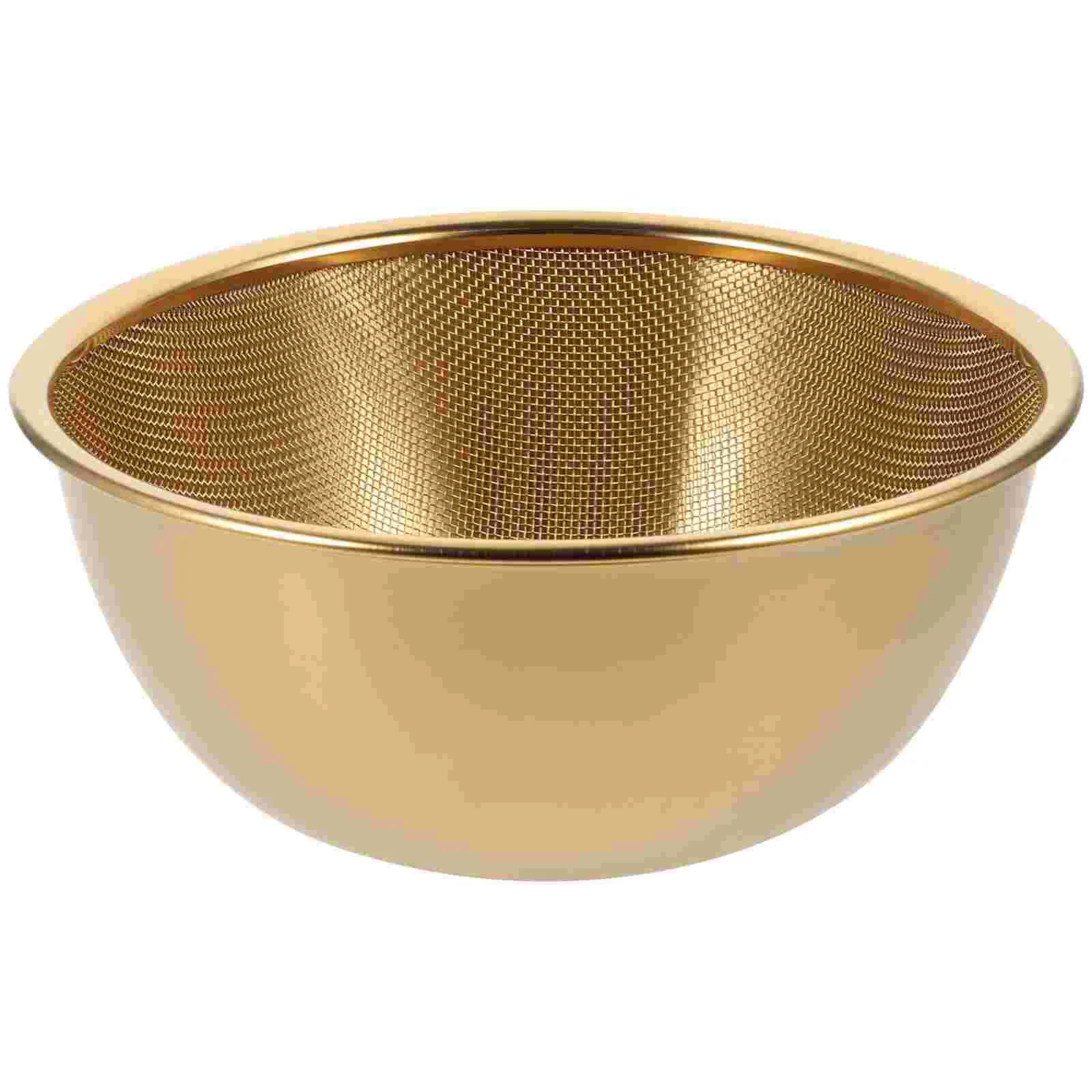 

2pcs/Set Strainer Colander Washing Bowl Basket Vegetable Basin Rice Drain Sifter Mesh Wire Stainless Steel Washer for Kitchen