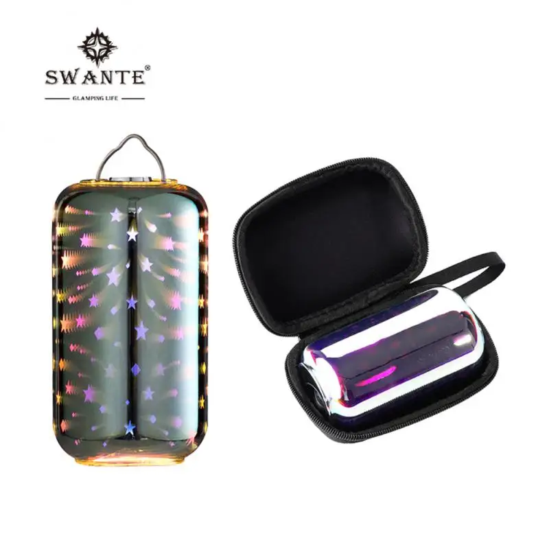 

Swante Fireworks Lampshade Outdoor Camping Lamp Sky Fire Stick Lamp GZ Multi-functional Camp Lamp Atmosphere Glass Cover
