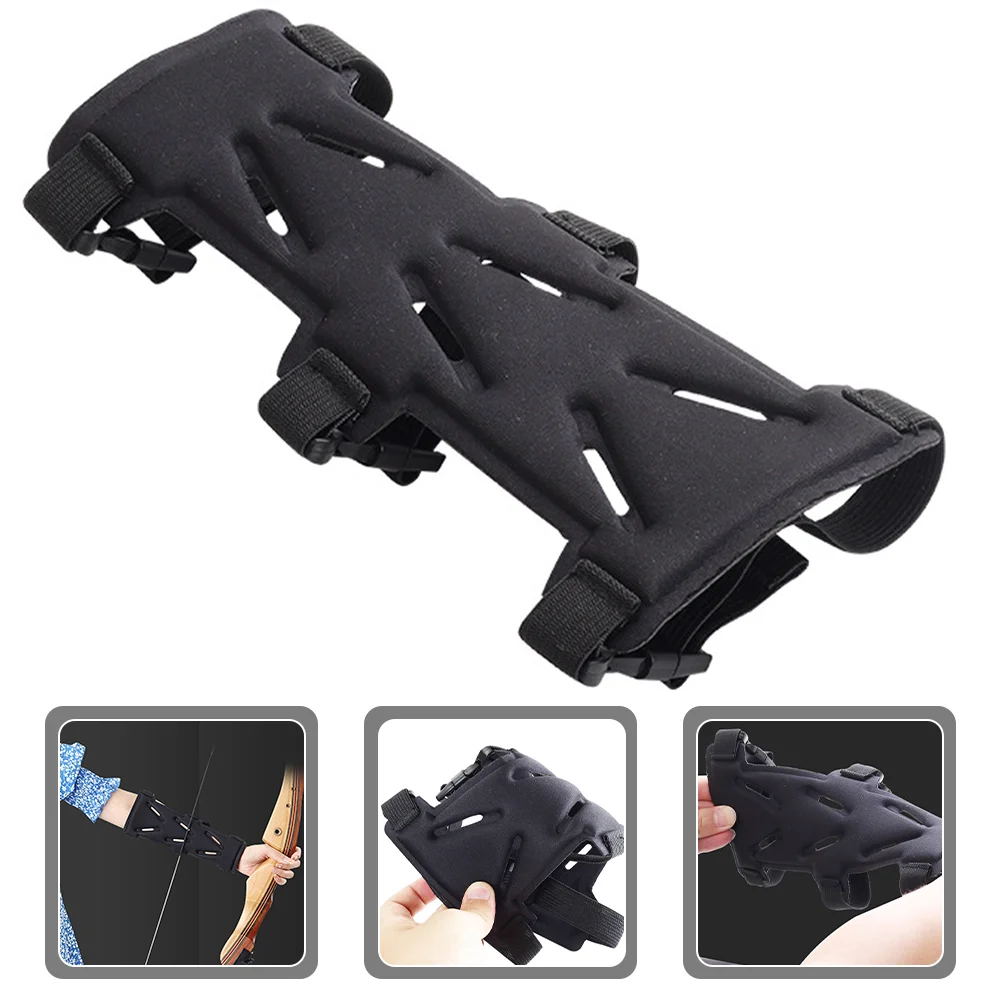 

Shooting Arm Guard Practicing Arm Guards Equipment Elastic Armguards Protectors Tool Recurve Bow Brace Sleeves