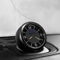 mini car clock quartz auto dashboard time air vent stick on clock watch for ssangyong actyon korando kyron musso rexton tivoli