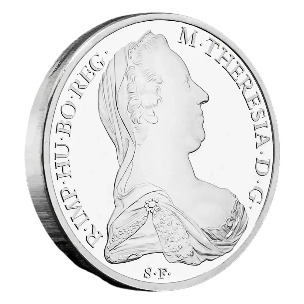 Коллекционная монета Austro-Wungary The Queen of Teresia (117-1780) Посеребренные сувенирные монеты