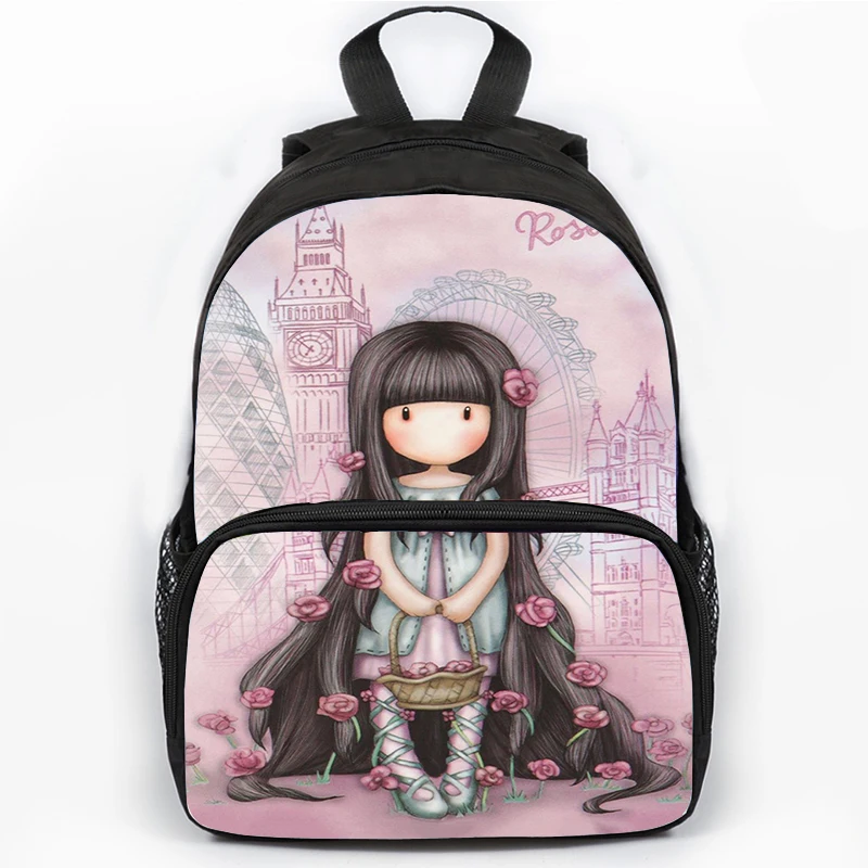 

Santoro Gorjuss Print Children School Bags Students Boys Girls Backpacks Kids Schoolbag Durable Unisex Rucksack Cartoon Bookbag