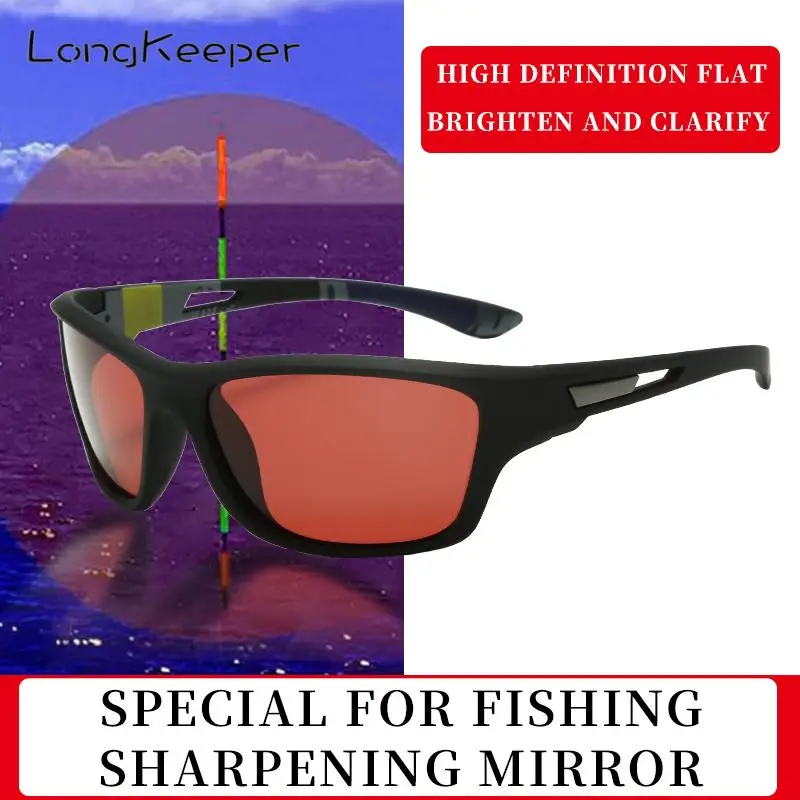 

Long Keeper Fishing Sunglasses Polarized Anti-Glare Eyewear Uv400 Goggles Outdoor Sports Hiking Shades Luxury Gafas De Sol Mujer