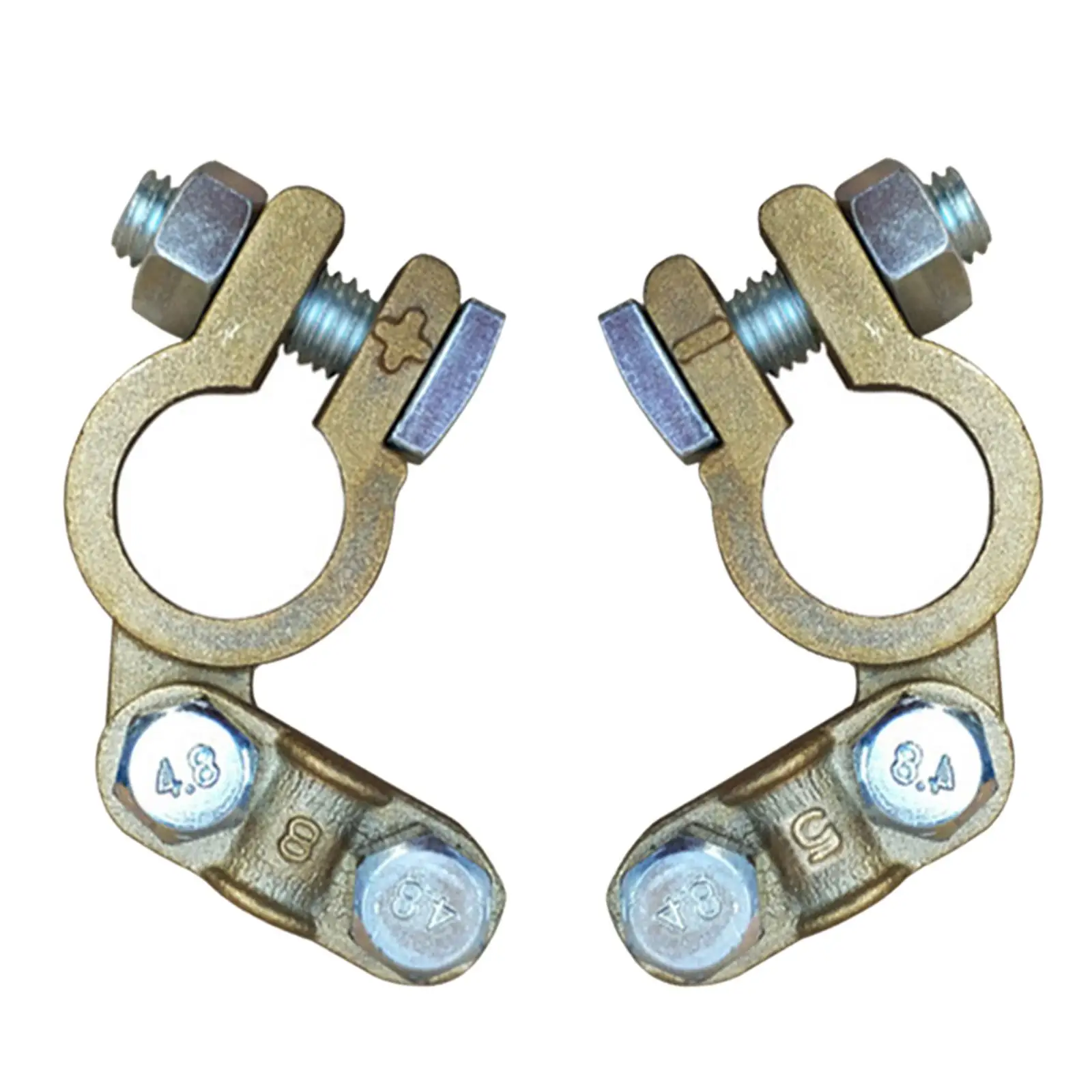 

2 шт., латунный резьбовой соединитель для автомобиля, внедорожника, лодки