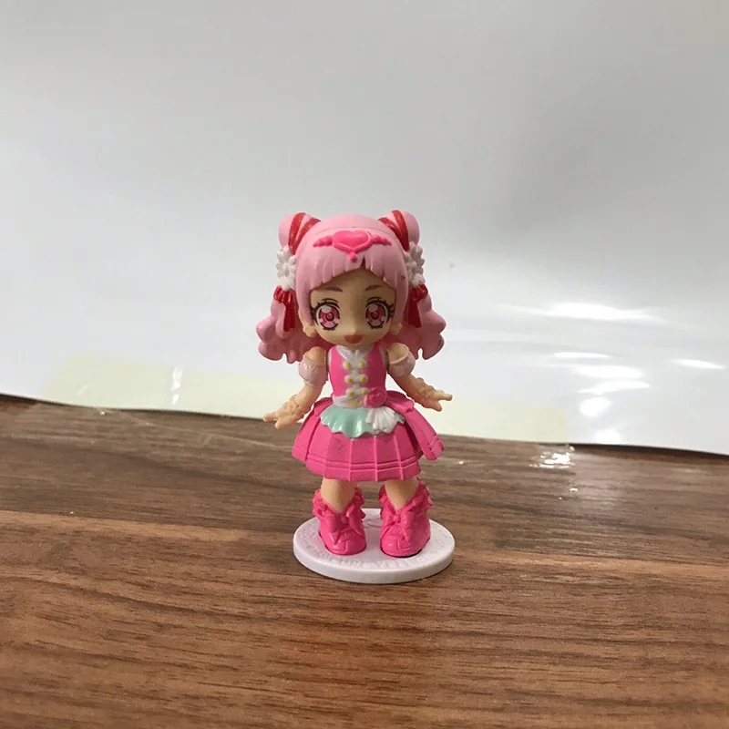 

Original Precure Pretty Cure Action Figure Cure Yell Q Version Cute Model Tabletop Decoration Toys