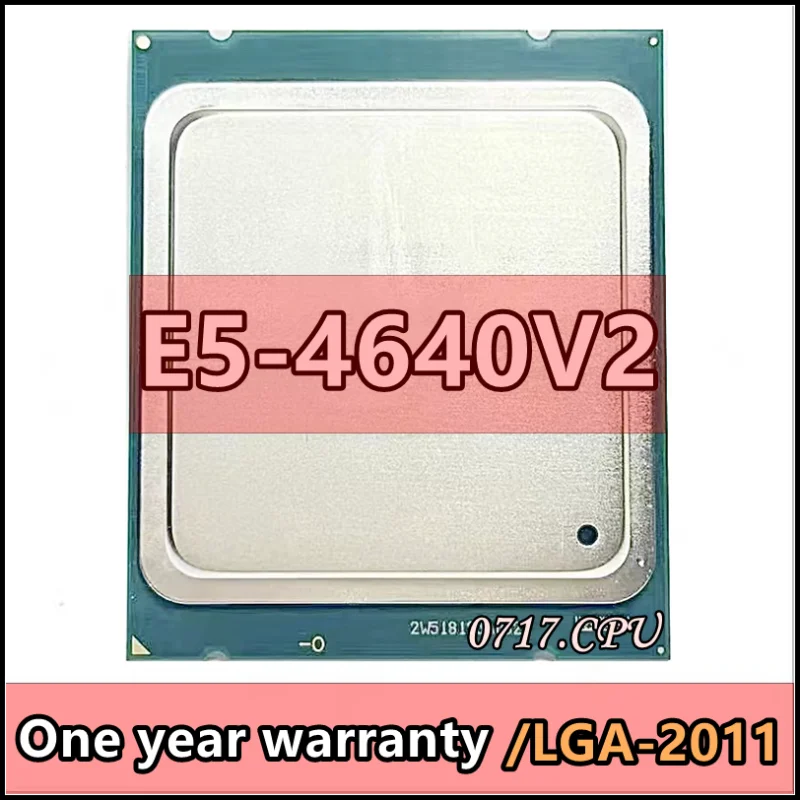 E5-4640 V2 E5-4640V2 SR19R 2,20 GHz 10-Core 20MB E5 4640V2 E5 4640 V2 FCLGA2011 TPD 95w