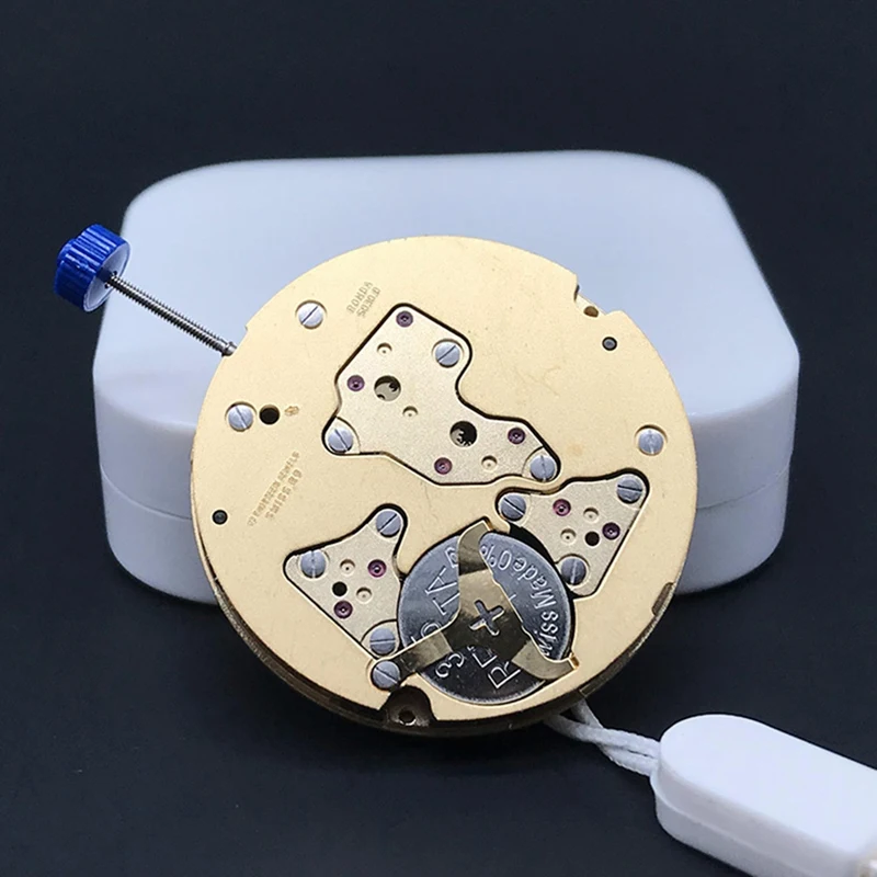 

Новинка, кварцевые часы Ronda 5030D/5030.D, часы с механизмом, золото, 13 драгоценностей, роскошные Брендовые Часы, замена Movt с батареей внутри