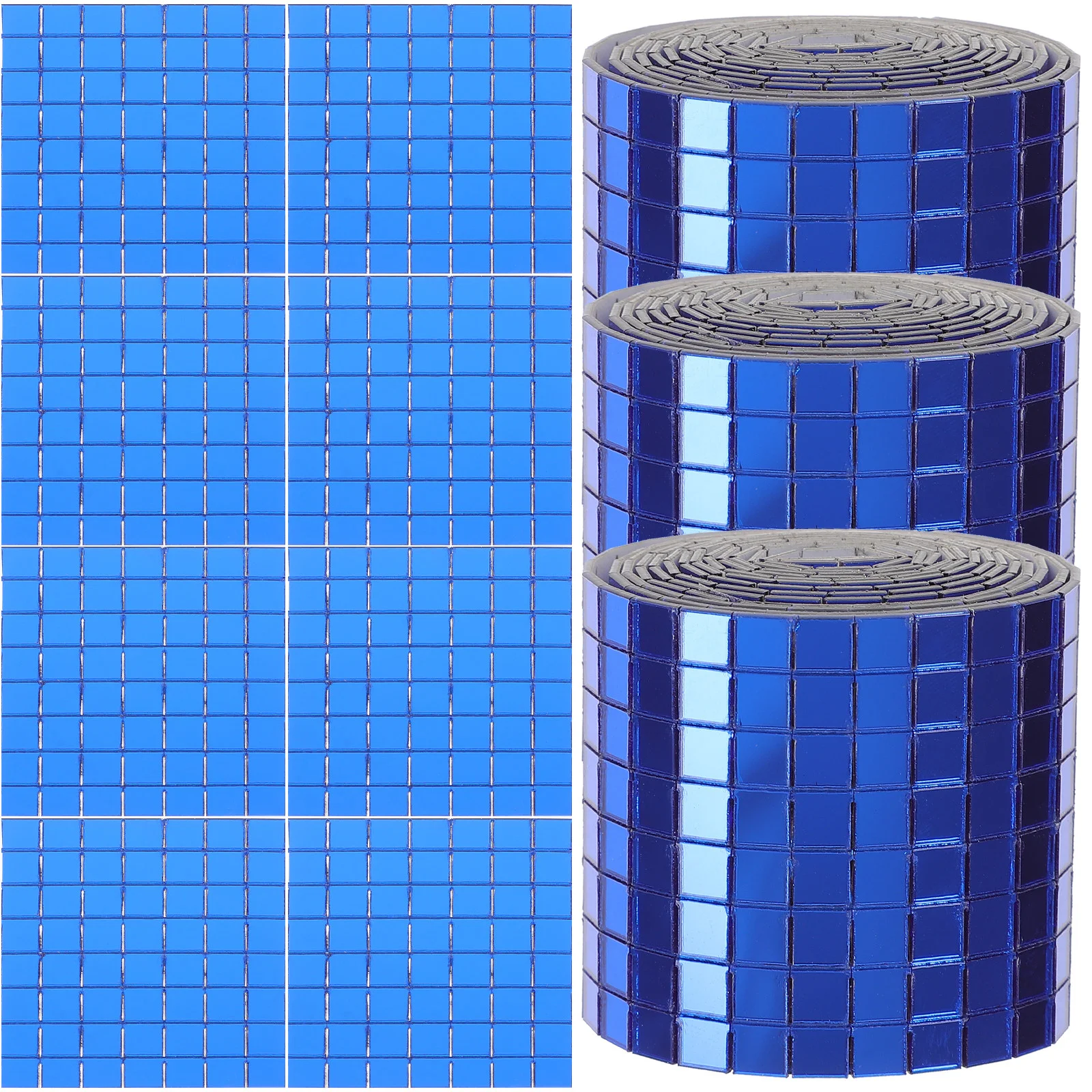 

Self-adhesive Mosaic Decoration Decorative Tile DIY Decal Decals Mini Mirrors