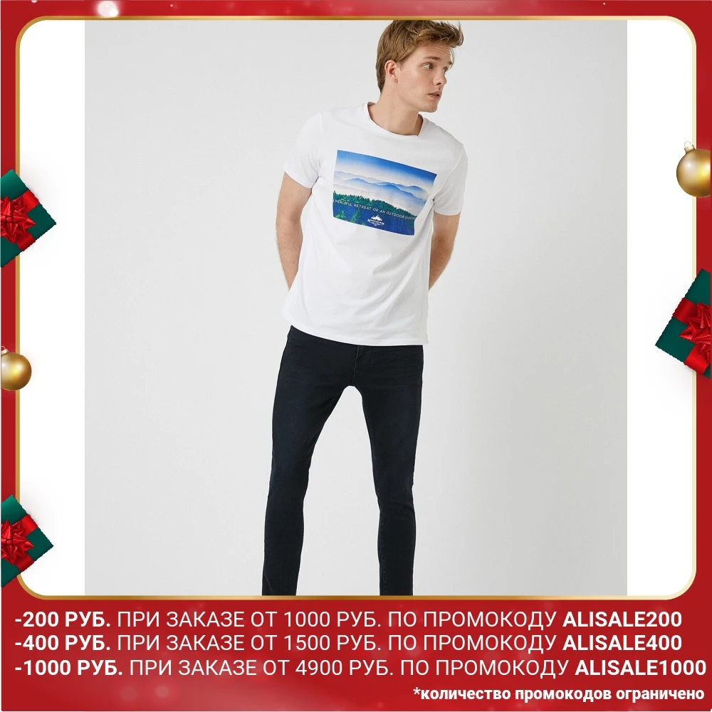 Джинсы Koton 2KAM43546LD индиго | Мужская одежда