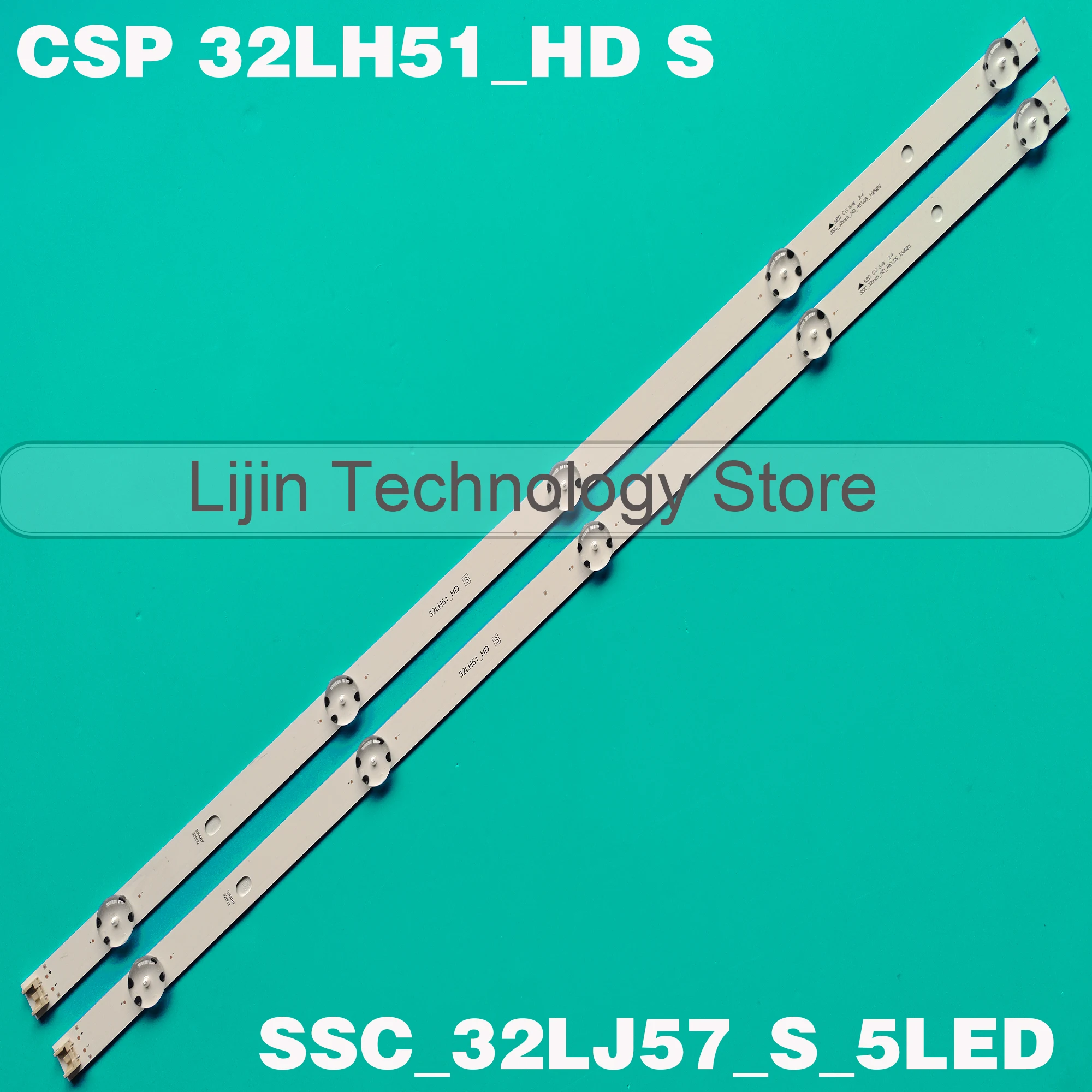 Светодиодная лента (2) для LG 32LH513U 32LF510 32LH510 32LH512 32LH565 32LH600 32LH520 32LH570 32LH595 32LF580 32LH602 SSC_32LJ57_S_5LED Светодиодная лента (2) для LG 32LH513U 32LF510 32LH510 32LH512 32LH565 32LH600 32LH520 32LH570 32LH595 32LF580 32LH602 SSC_32LJ57_S_5LED