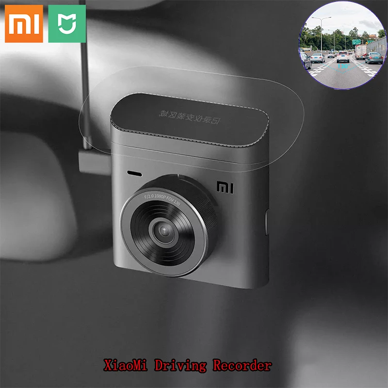 

Xiaomi Car DVR 2 2K 3'' 1600P WIFI Dash Cam Voice Control Car Digital Video Recorder 140 Degree Wide Angle Night Vision HDMI