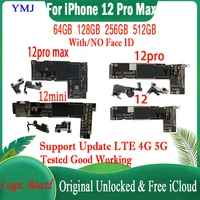 support system update logic board for iphone 12 mini 11 12 pro max motherboard clean icloud 5g network cellular working plate