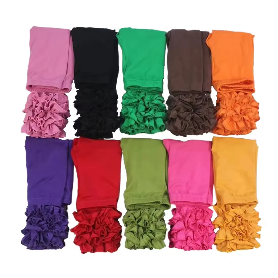 Mudbala детские леггинсы с рюшами и глазурью осенне-зимние модные хлопковые штаны