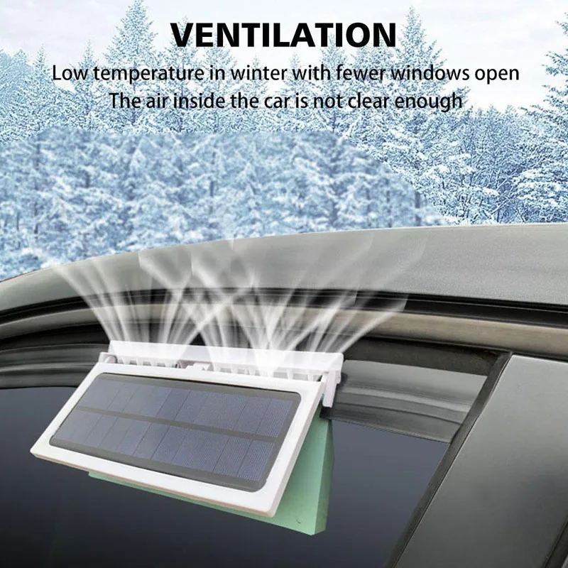 

Летний автомобильный вентилятор на солнечной батарее, вытяжной вентилятор, автомобильная вентиляция, система охлаждения, радиатор, Автомобильный интерьер, энергосберегающий охладитель