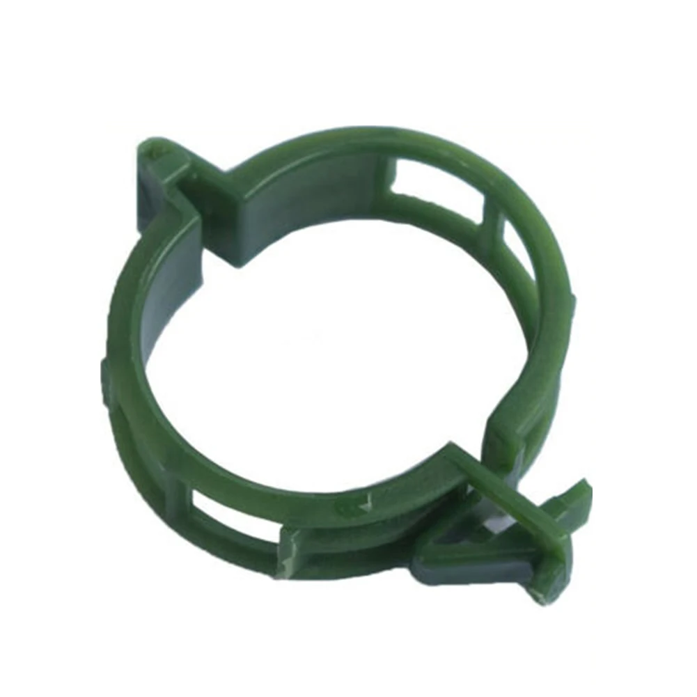 

100PCS Garden Plant Support Clips Plastic Ties Reusable Protection Grafting Fixing Tool Vine Tying Vegetable Fruit Tomato Greenh