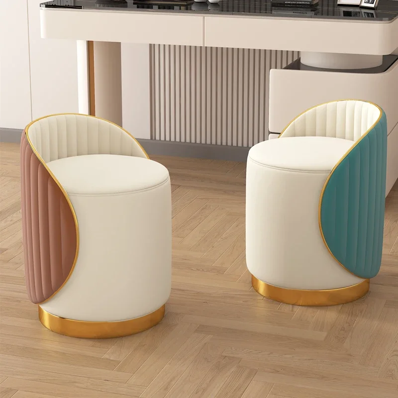 Роскошный стиль улучшенная скамейка для макияжа женское семейное кресло