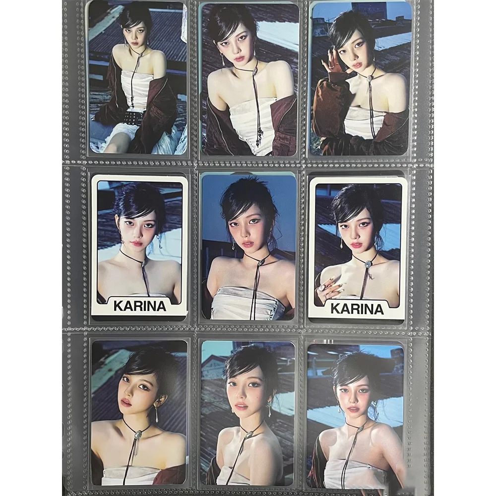 1 упаковка Kpop Karina Winter Giselle NINGNING Radom LOMO Card DRAMA Album Trading Специальные фотокарточки