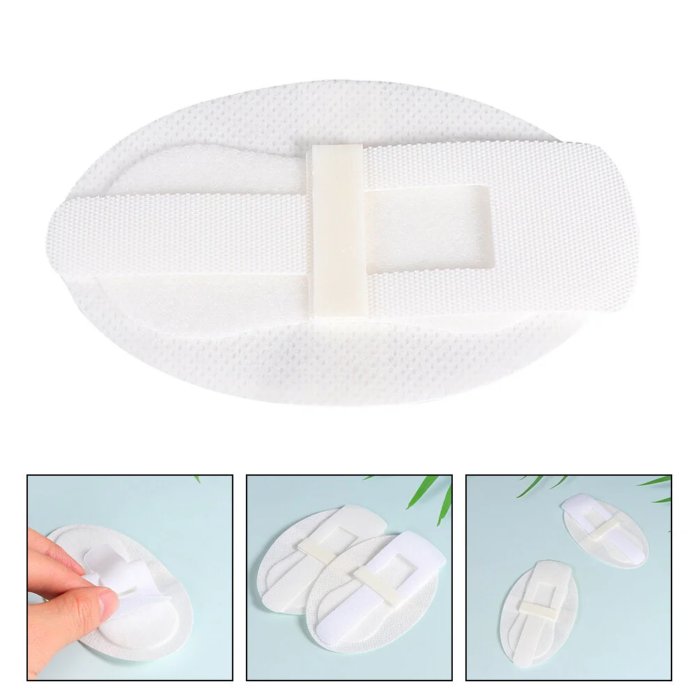 

12 Pcs Catheter Stickers Non Slip Tape Fixing Urine Tube Fixation Sterile Holder Ureter Fixators Non-woven Fabric Foley