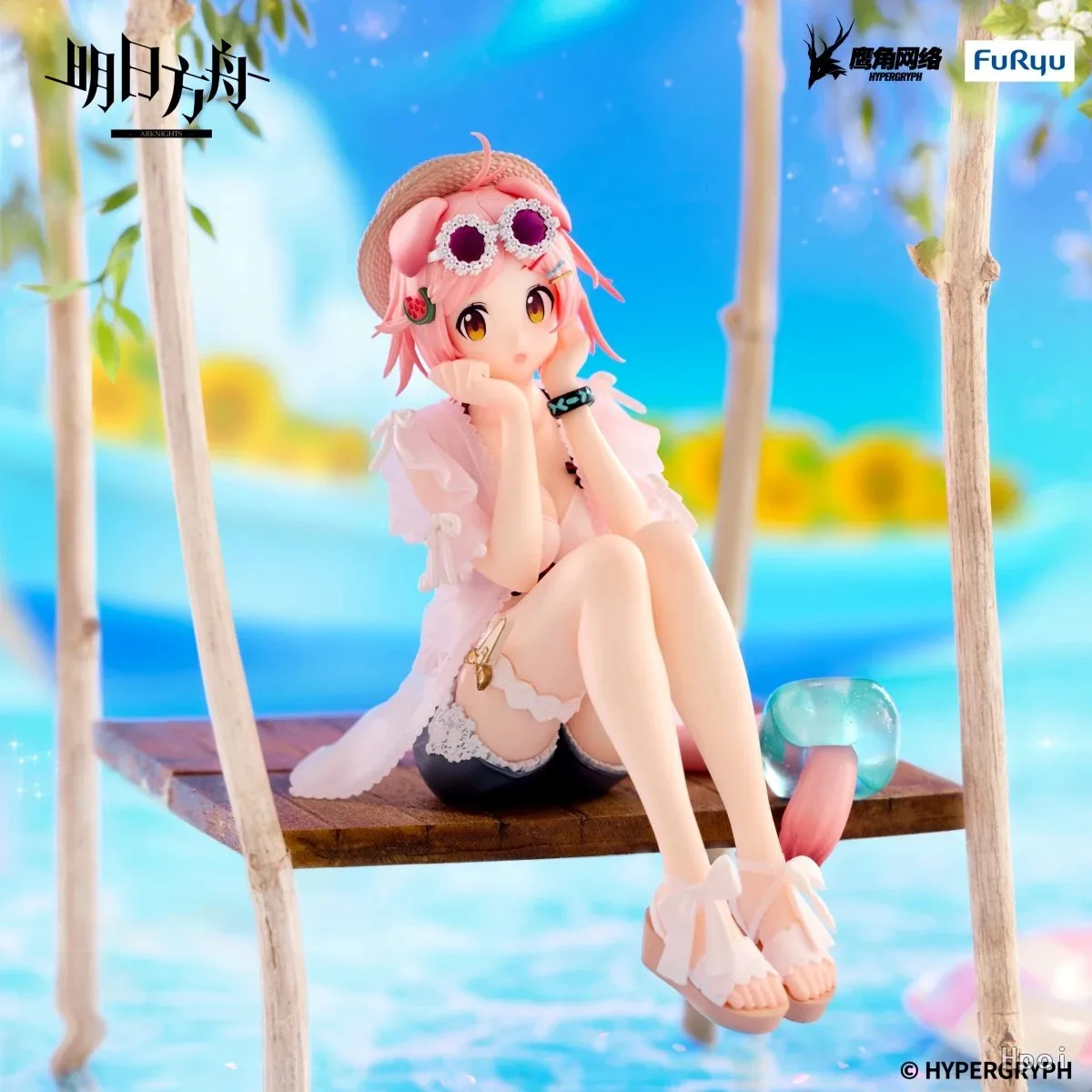 Фото Фигурка FuRyu Noodle Stopper из Arknights, Goldenglow Summer Flowers, FA394, украшения, аниме-фигурки №3