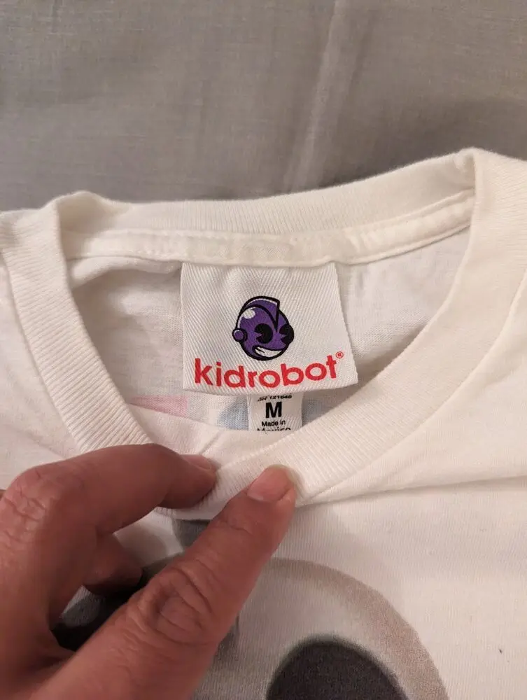 Винтажная уличная одежда Детская футболка с изображением роботов Бруклина