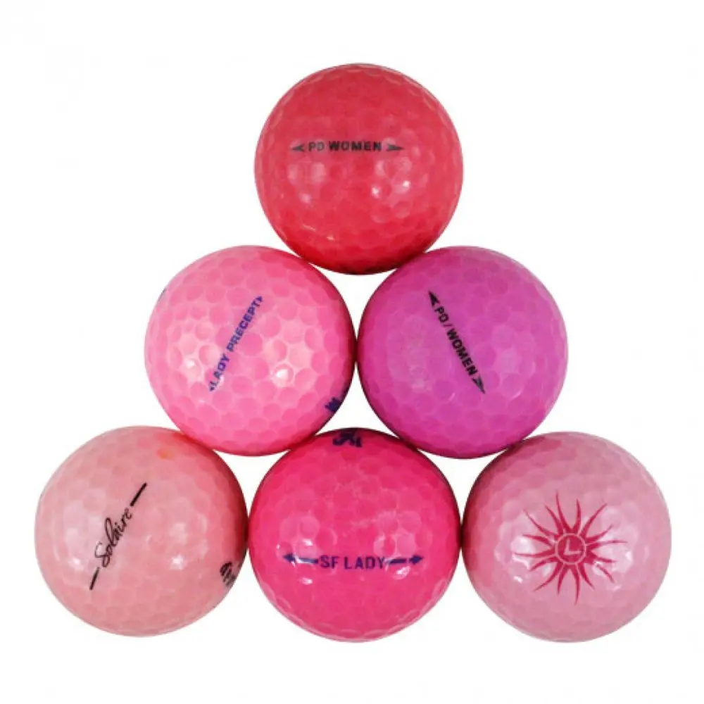 

Premium Brands Pink Golf Balls - 96 pcs Golf Balls Soft Practice Balls Flexible True Flight Air Ball Outdoor Sports Accessories