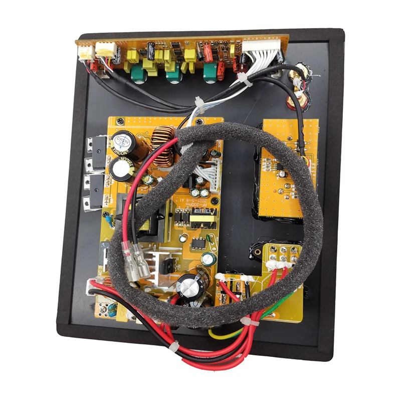 

Усилитель мощности HIFI Mono 200 Вт, усилитель мощности с тяжелым сабвуфером, Плата усилителя мощности, чистый бас, Профессиональная домашняя аудиосистема с европейской вилкой