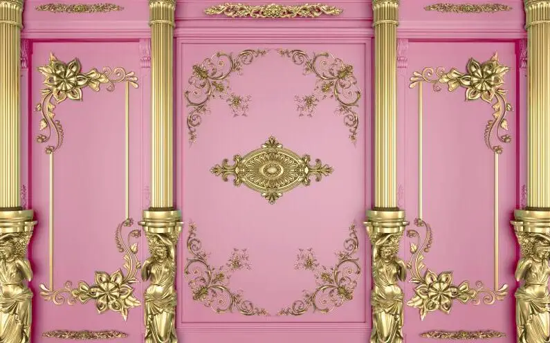 

Beibehang Индивидуальные Современные европейские тисненые золотые обои для гостиной, телевизора, дивана, спальни, украшения для дома