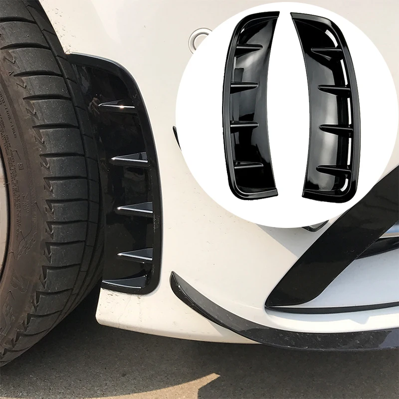 

Car Front Wheel ABS Air Vent Hood Side Fender Bumper Air Outlet Stickers For Mercedes Benz A Class W177 A180 A200 A220 A250